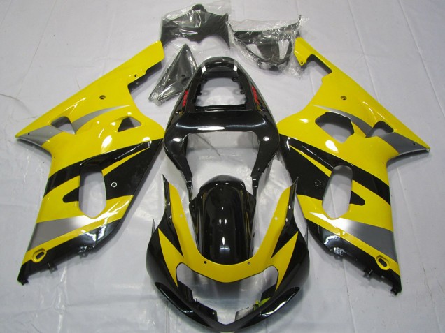 2001-2003 Yellow OEM Style GSXR 600-750 Fairings