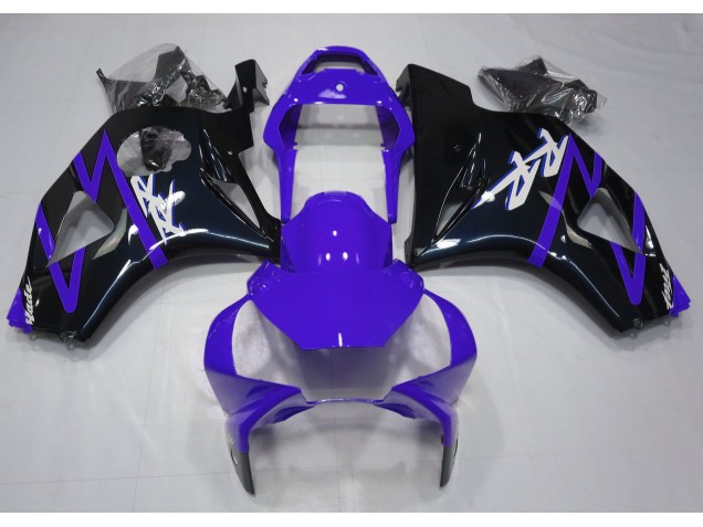 2002-2003 Gloss Black and Purple CBR954RR Fairings