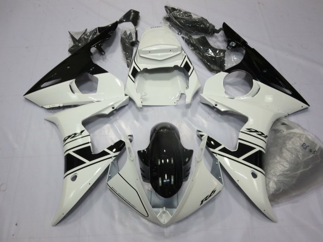 2003-2004 Black and White R6 Fairings 2003-2004 Black and White R6 Fairings