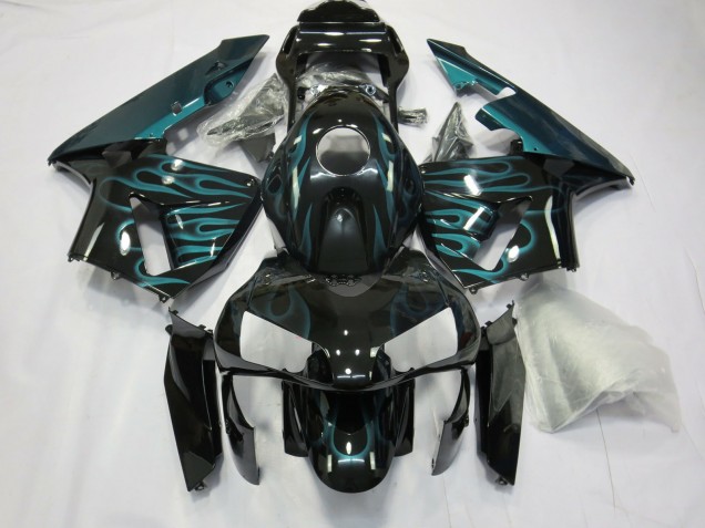 2003-2004 Blue Flame CBR600RR Fairings 2003-2004 Blue Flame CBR600RR Fairings