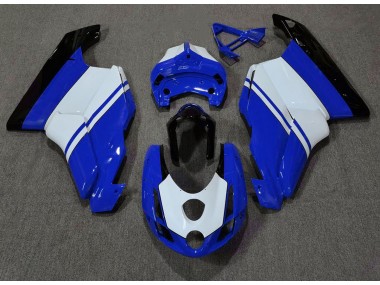 2003-2004 Gloss Blue & White Ducati 749 999 Fairings