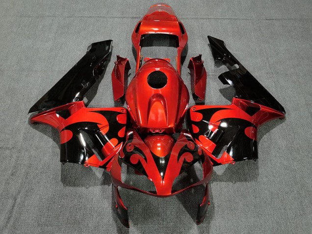 2003-2004 Gloss Deep Orange CBR600RR Fairings