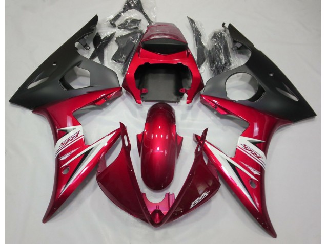 2003-2004 Gloss Red & White R6 Fairings 2003-2004 Gloss Red & White R6 Fairings