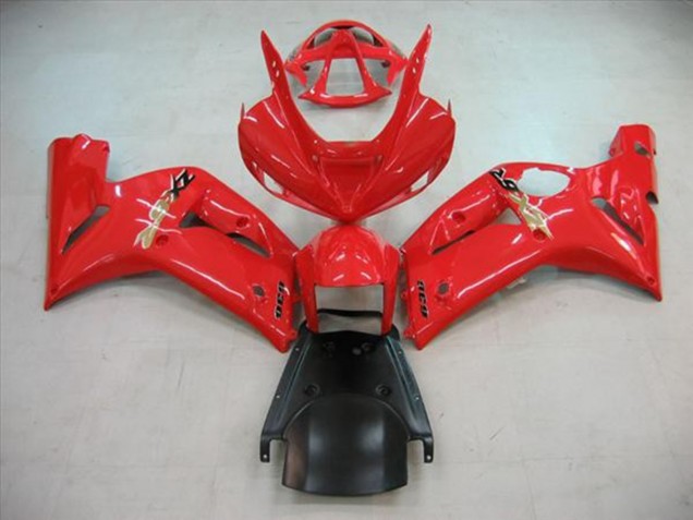 2003-2004 Gloss Red ZX6R Fairings 2003-2004 Gloss Red ZX6R Fairings