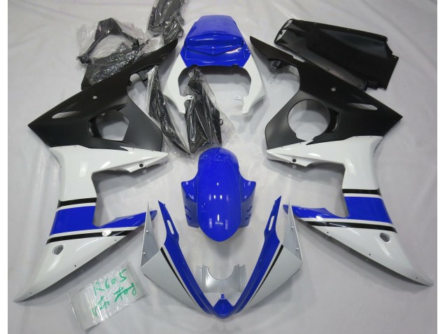 2003-2004 Gloss White and Blue R6 Fairings 2003-2004 Gloss White and Blue R6 Fairings