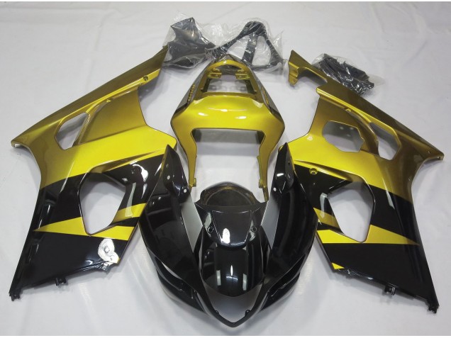 2003-2004 Gloss Yellow & Black GSXR 1000 Fairings 2003-2004 Gloss Yellow & Black GSXR 1000 Fairings