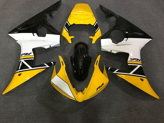 2003-2004 Gloss Yellow & White R6 Fairings 2003-2004 Gloss Yellow & White R6 Fairings