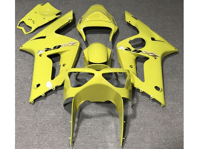 2003-2004 Gloss Yellow ZX6R Fairings