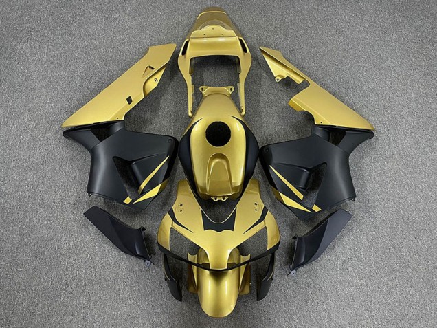 2003-2004 Gold & Matte Black CBR600RR Fairings 2003-2004 Gold & Matte Black CBR600RR Fairings