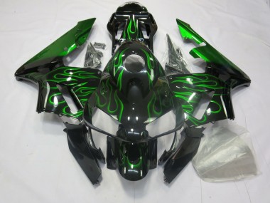 2003-2004 Green Flames CBR600RR Fairings