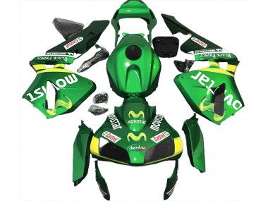 2003-2004 Green Movistar CBR600RR Fairings