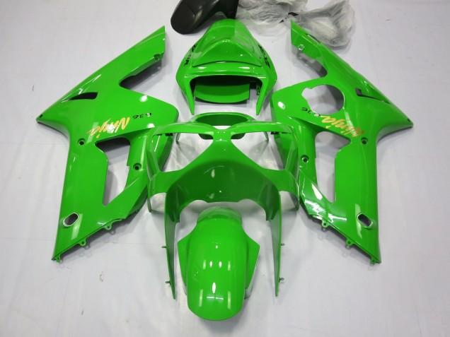 2003-2004 Green Ninja ZX6R Fairings