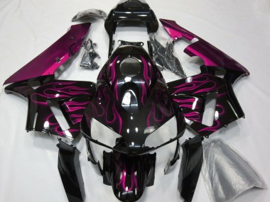 2003-2004 Hot Pink Flames CBR600RR Fairings