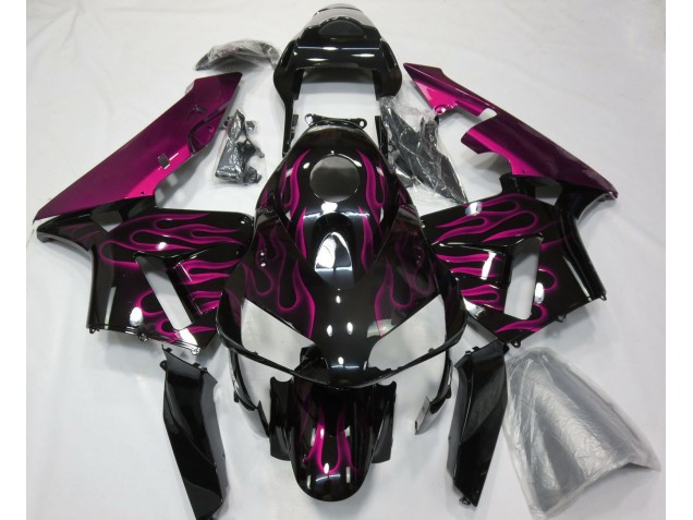 2003-2004 Hot Pink Flames CBR600RR Fairings