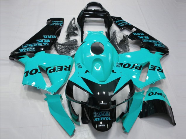 2003-2004 Light Blue Repsol CBR600RR Fairings
