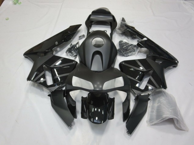 2003-2004 Matte Black / Gloss CBR600RR Fairings
