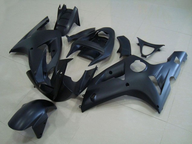 2003-2004 Matte Black ZX6R Fairings