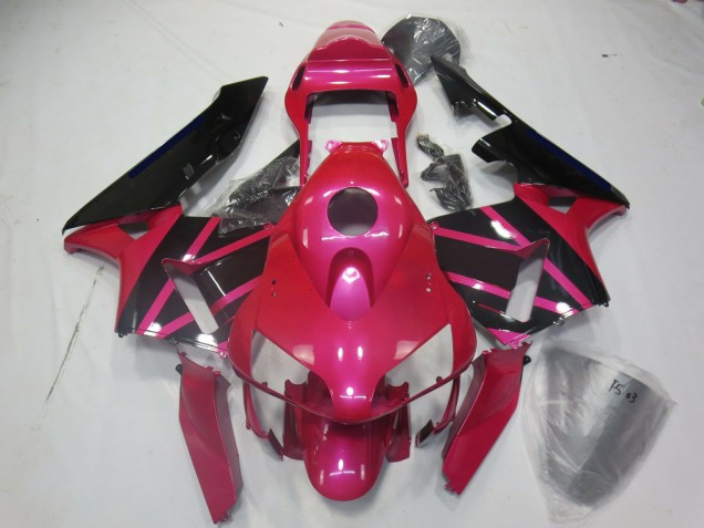 2003-2004 Pink and Black CBR600RR Fairings 2003-2004 Pink and Black CBR600RR Fairings