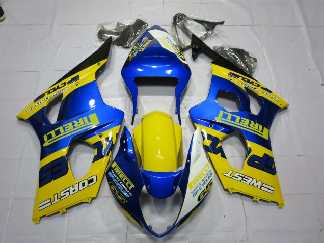 2003-2004 Pirelli GSXR 1000 Fairings 2003-2004 Pirelli GSXR 1000 Fairings