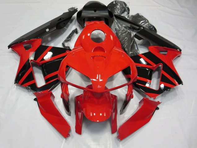 2003-2004 Red & Black OEM Style CBR600RR Fairings 2003-2004 Red & Black OEM Style CBR600RR Fairings