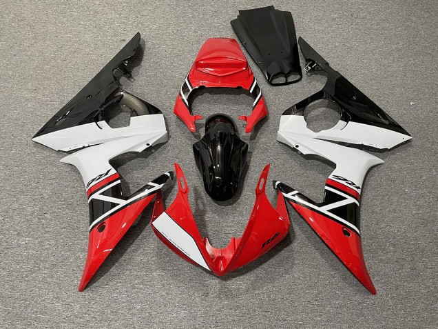 2003-2004 Red White and Black R6 Fairings