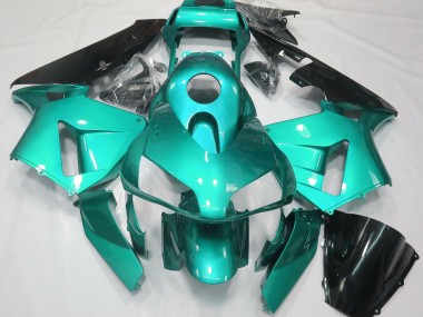 2003-2004 Teal Plain CBR600RR Fairings