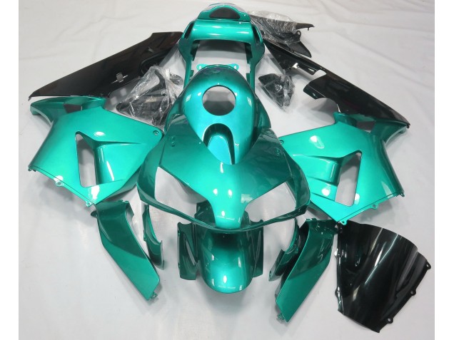 2003-2004 Teal Plain CBR600RR Fairings