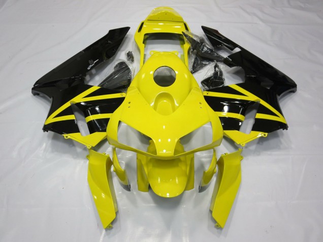2003-2004 Yellow & Black OEM Style CBR600RR Fairings