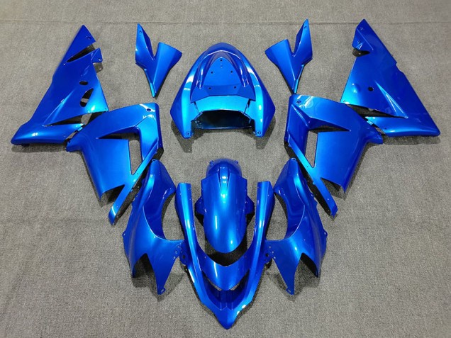 2004-2005 Bright Blue Pearl ZX10R Fairings 2004-2005 Bright Blue Pearl ZX10R Fairings