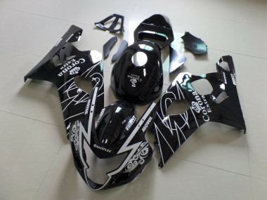 2004-2005 Corona Black GSXR 600-750 Fairings