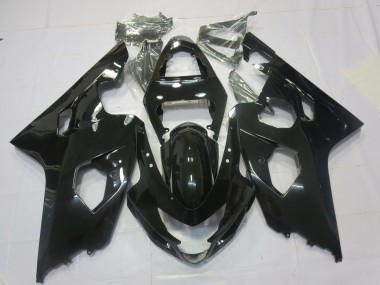 2004-2005 Gloss Black GSXR 600-750 Fairings