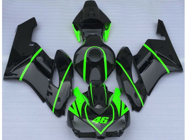 2004-2005 Gloss Black & High Viz Green CBR1000RR Fairings 2004-2005 Gloss Black & High Viz Green CBR1000RR Fairings