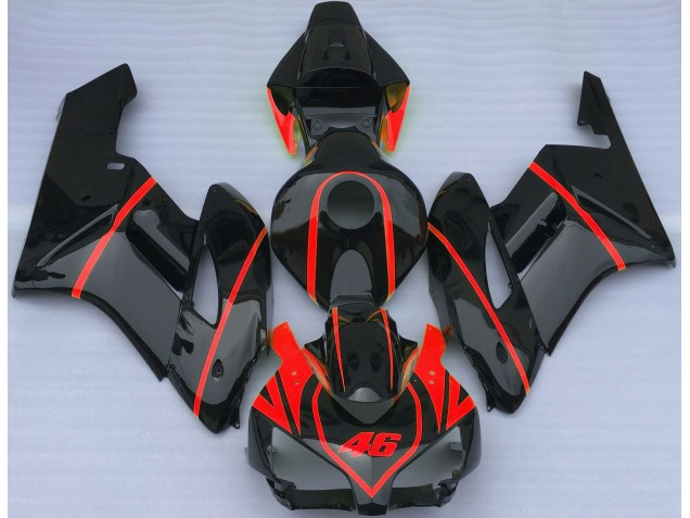 2004-2005 Gloss Black & Red CBR1000RR Fairings 2004-2005 Gloss Black & Red CBR1000RR Fairings