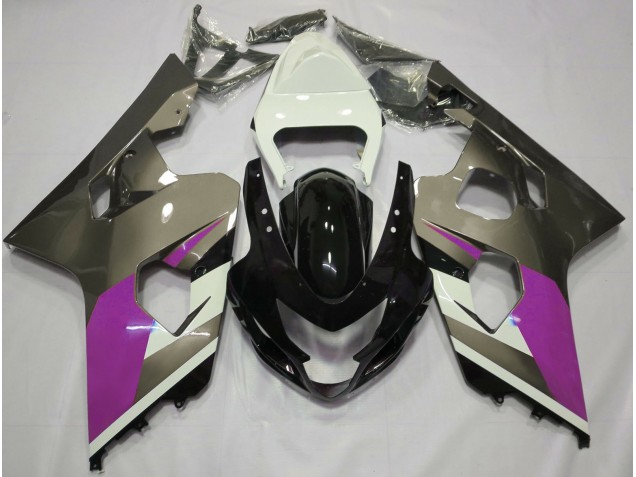 2004-2005 Gloss Grey GSXR 600-750 Fairings