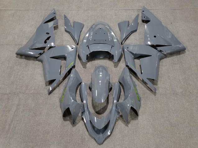 2004-2005 Gloss Grey & Green ZX10R Fairings 2004-2005 Gloss Grey & Green ZX10R Fairings