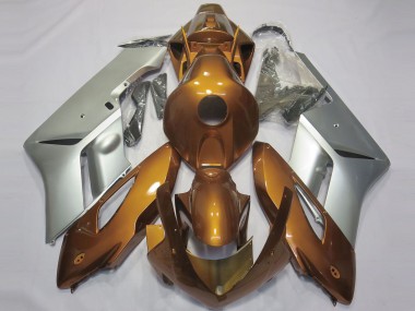 2004-2005 Gloss Orange and Silver CBR1000RR Fairings