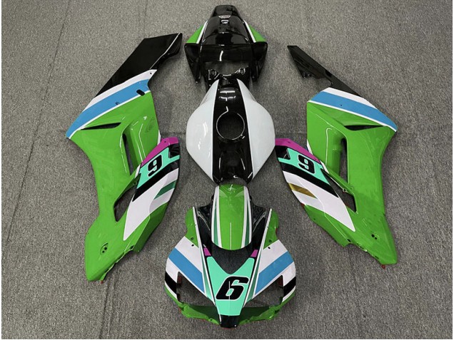 2004-2005 Green 6 CBR1000RR Fairings 2004-2005 Green 6 CBR1000RR Fairings