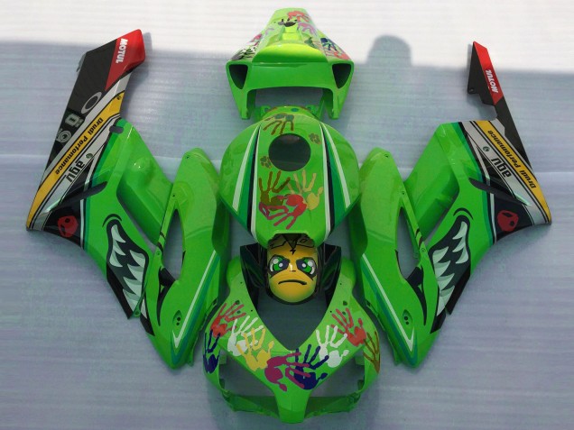 2004-2005 Green Shark CBR1000RR Fairings 2004-2005 Green Shark CBR1000RR Fairings