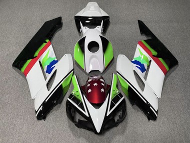 2004-2005 Green and Red Flag CBR1000RR Fairings