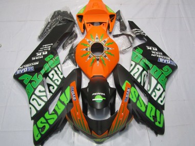 2004-2005 Lime Rossi Matte CBR1000RR Fairings