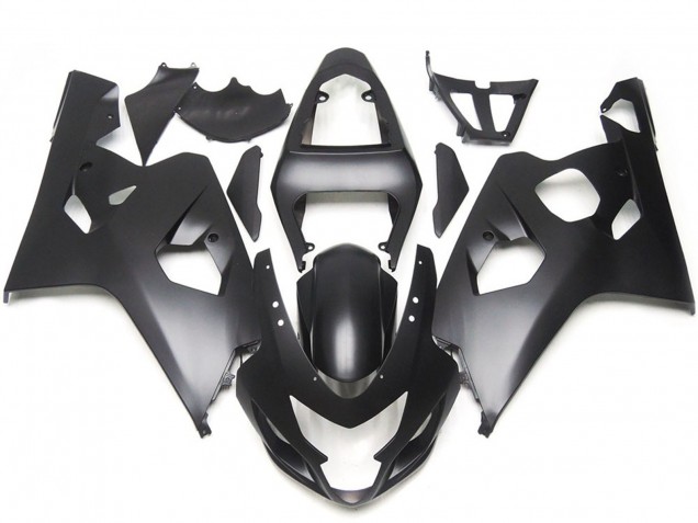 2004-2005 Matte Black Style GSXR 600-750 Fairings 2004-2005 Matte Black Style GSXR 600-750 Fairings