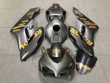 2004-2005 Matte Grey Orange Repsol CBR1000RR Fairings