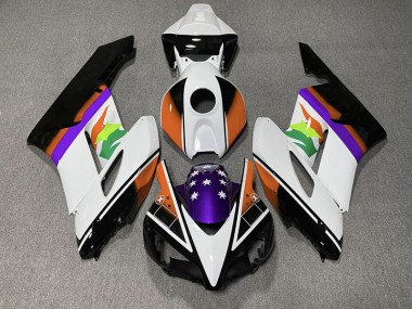2004-2005 Orange and Purple Flag CBR1000RR Fairings