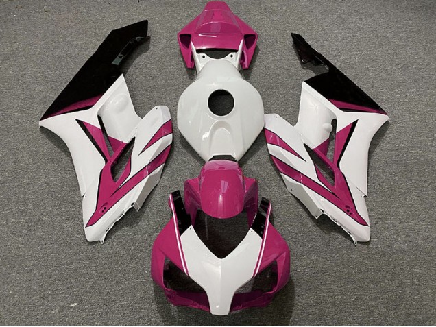2004-2005 Pink White and Gloss Black CBR1000RR Fairings