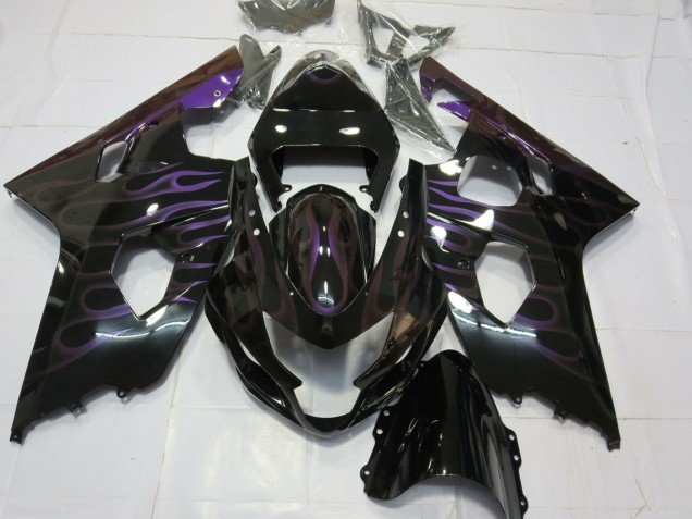 2004-2005 Purple Flame GSXR 600-750 Fairings 2004-2005 Purple Flame GSXR 600-750 Fairings