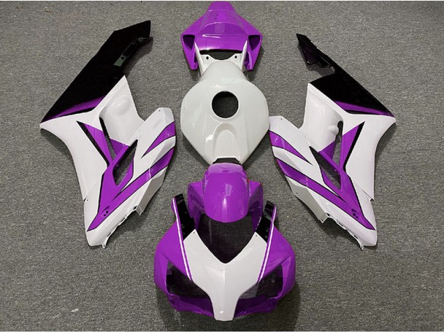 2004-2005 Purple White and Gloss Black CBR1000RR Fairings