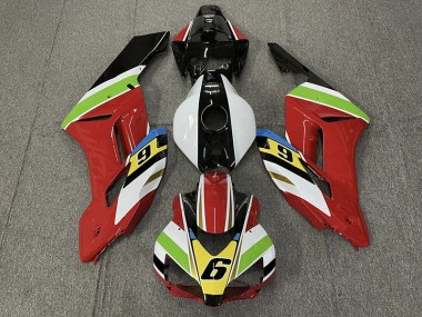 2004-2005 Red 6 CBR1000RR Fairings