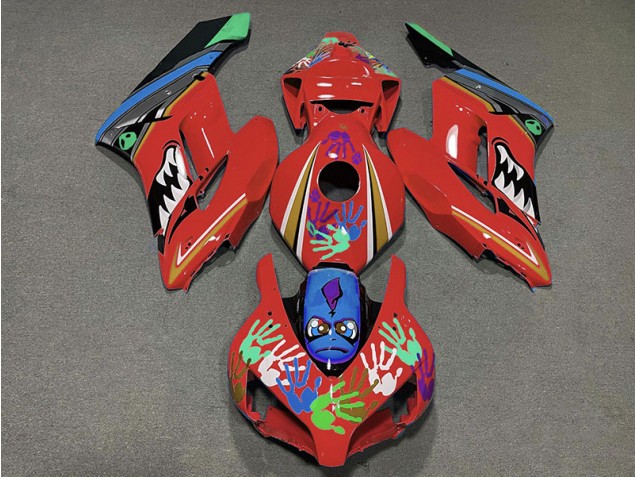 2004-2005 Red Shark CBR1000RR Fairings