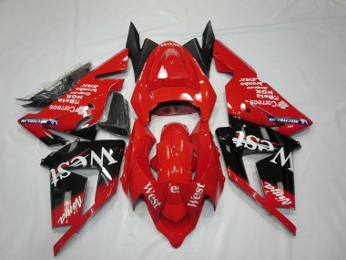 2004-2005 Red West ZX10R Fairings