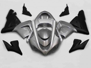 2004-2005 Silver Black ZX10R Fairings